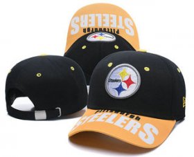 Wholesale Cheap Pittsburgh Steelers Snapback Ajustable Cap Hat TX