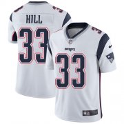Wholesale Cheap Nike Patriots #33 Jeremy Hill White Men's Stitched NFL Vapor Untouchable Limited Jersey