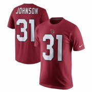 Wholesale Cheap Arizona Cardinals #31 David Johnson Nike Player Pride Name & Number T-Shirt Cardinal