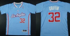 Wholesale Cheap Los Angeles Clippers #32 Blake Griffin Revolution 30 Swingman 2013 Blue Jersey