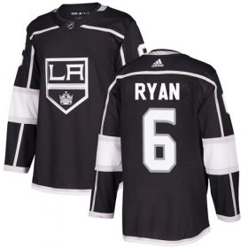 Wholesale Cheap Adidas Kings #6 Joakim Ryan Black Home Authentic Stitched Youth NHL Jersey