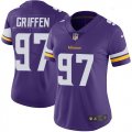 Wholesale Cheap Nike Vikings #97 Everson Griffen Purple Team Color Women's Stitched NFL Vapor Untouchable Limited Jersey