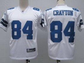 Wholesale Cheap Cowboys #84 Patrick Crayton White Stitched NFL Jersey