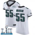 Wholesale Cheap Nike Eagles #55 Brandon Graham White Super Bowl LII Men's Stitched NFL Vapor Untouchable Elite Jersey
