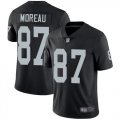 Wholesale Cheap Nike Raiders #87 Foster Moreau Black Team Color Men's Stitched NFL Vapor Untouchable Limited Jersey