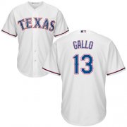 Wholesale Cheap Rangers #13 Joey Gallo White Cool Base Stitched Youth MLB Jersey