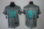 Wholesale Cheap Nike Dolphins #91 Cameron Wake Grey Shadow Men's Stitched NFL Elite Jersey