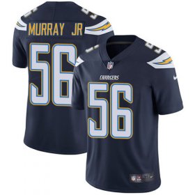 Wholesale Cheap Nike Chargers #56 Kenneth Murray Jr Navy Blue Team Color Men\'s Stitched NFL Vapor Untouchable Limited Jersey