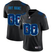 Wholesale Cheap Tennessee Titans Custom Men's Nike Team Logo Dual Overlap Limited NFL Jersey Black
