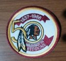 Wholesale Cheap Stitched NFL Washington Redskins 1937-1986 50TH Patch