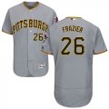 Wholesale Cheap Pirates #26 Adam Frazier Grey Flexbase Authentic Collection Stitched MLB Jersey