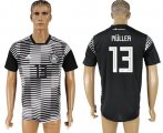 Wholesale Cheap Germany #13 Muller Black Soccer Country Jersey