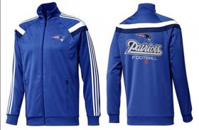 Wholesale Cheap NFL New England Patriots Victory Jacket Blue