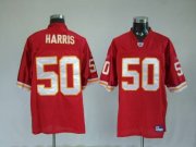 Wholesale Cheap Chiefs #50 N. Harris Red Stitched NFL Jersey