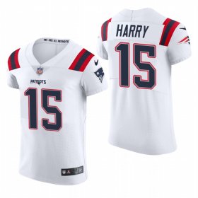 Cheap New England Patriots #15 N\'Keal Harry Nike Men\'s White Team Color Men\'s Stitched NFL 2020 Vapor Untouchable Elite Jersey