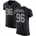 Wholesale Cheap Nike Raiders #96 Clelin Ferrell Black Team Color Men's Stitched NFL Vapor Untouchable Elite Jersey