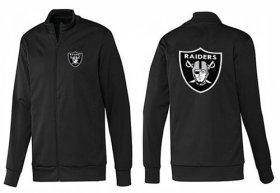 Wholesale Cheap NFL Las Vegas Raiders Team Logo Jacket Black_1