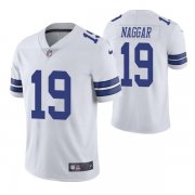 Wholesale Cheap Men's Dallas Cowboys #19 Chris Naggar White Vapor Limited Stitched Jersey