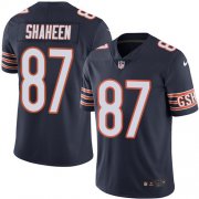 Wholesale Cheap Nike Bears #87 Adam Shaheen Navy Blue Team Color Men's Stitched NFL Vapor Untouchable Limited Jersey
