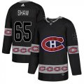 Wholesale Cheap Adidas Canadiens #65 Andrew Shaw Black Authentic Team Logo Fashion Stitched NHL Jersey