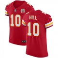 Wholesale Cheap Nike Chiefs #10 Tyreek Hill Red Team Color Men's Stitched NFL Vapor Untouchable Elite Jersey