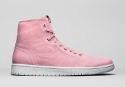Wholesale Cheap Women's Jordan 1 Retro Shoes Pink/White