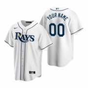 Wholesale Cheap Youth All Size Tampa Bay Rays Custom Nike White Stitched MLB Cool Base Home Jersey