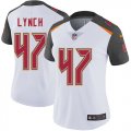 Wholesale Cheap Nike Buccaneers #47 John Lynch White Women's Stitched NFL Vapor Untouchable Limited Jersey