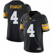 Wholesale Cheap Iowa Hawkeyes 4 Nathan Stanley Black College Football Jersey