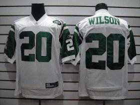 Wholesale Cheap Jets #20 Kyle Wilson White Stitched NFL Jersey