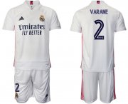 Wholesale Cheap Men 2020-2021 club Real Madrid home 2 white Soccer Jerseys