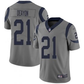 Wholesale Cheap Nike Rams #21 Donte Deayon Gray Youth Stitched NFL Limited Inverted Legend Jersey