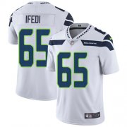 Wholesale Cheap Nike Seahawks #65 Germain Ifedi White Men's Stitched NFL Vapor Untouchable Limited Jersey