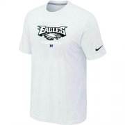 Wholesale Cheap Nike Philadelphia Eagles Big & Tall Critical Victory NFL T-Shirt White