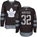 Wholesale Cheap Adidas Maple Leafs #32 Kris Versteeg Black 1917-2017 100th Anniversary Stitched NHL Jersey