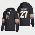 Wholesale Cheap Vegas Golden Knights #27 Shea Theodore Black adidas Lace-Up Pullover Hoodie
