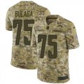Wholesale Cheap Nike Chargers #75 Bryan Bulaga Camo Youth Stitched NFL Limited 2018 Salute To Service Jersey