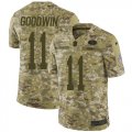 Wholesale Cheap Nike 49ers #11 Marquise Goodwin Camo Men's Stitched NFL Limited 2018 Salute To Service Jersey