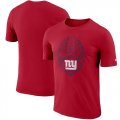 Wholesale Cheap Men's New York Giants Nike Red Fan Gear Icon Performance T-Shirt