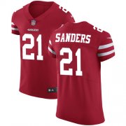 Wholesale Cheap Nike 49ers #21 Deion Sanders Red Team Color Men's Stitched NFL Vapor Untouchable Elite Jersey