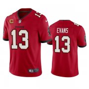 Wholesale Cheap Men's Tampa Bay Buccaneers 2022 #13 Mike Evans Red With 4-star C Patch Vapor Untouchable Limited Stitched NFL Jersey