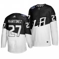 Wholesale Cheap Adidas Los Angeles Kings #27 Alec Martinez Men's 2020 Stadium Series White Black Stitched NHL Jersey