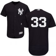 Wholesale Cheap Yankees #33 Greg Bird Navy Blue Flexbase Authentic Collection Stitched MLB Jersey