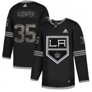 Wholesale Cheap Adidas Kings #35 Darcy Kuemper Black Authentic Classic Stitched NHL Jersey
