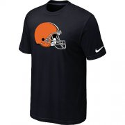Wholesale Cheap Nike Cleveland Browns Sideline Legend Authentic Logo Dri-FIT NFL T-Shirt Black