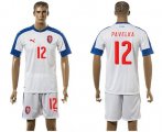 Wholesale Cheap Czech #12 Pavelka Away Soccer Country Jersey