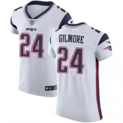 Wholesale Cheap Nike Patriots #24 Stephon Gilmore White Men's Stitched NFL Vapor Untouchable Elite Jersey