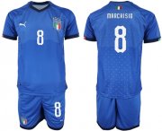 Wholesale Cheap Italy #8 Marchisio Home Soccer Country Jersey