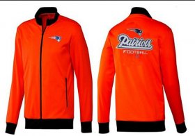 Wholesale Cheap NFL New England Patriots Victory Jacket Orange