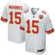 Wholesale Cheap Nike Chiefs #15 Patrick Mahomes White Youth Stitched NFL Elite Jersey